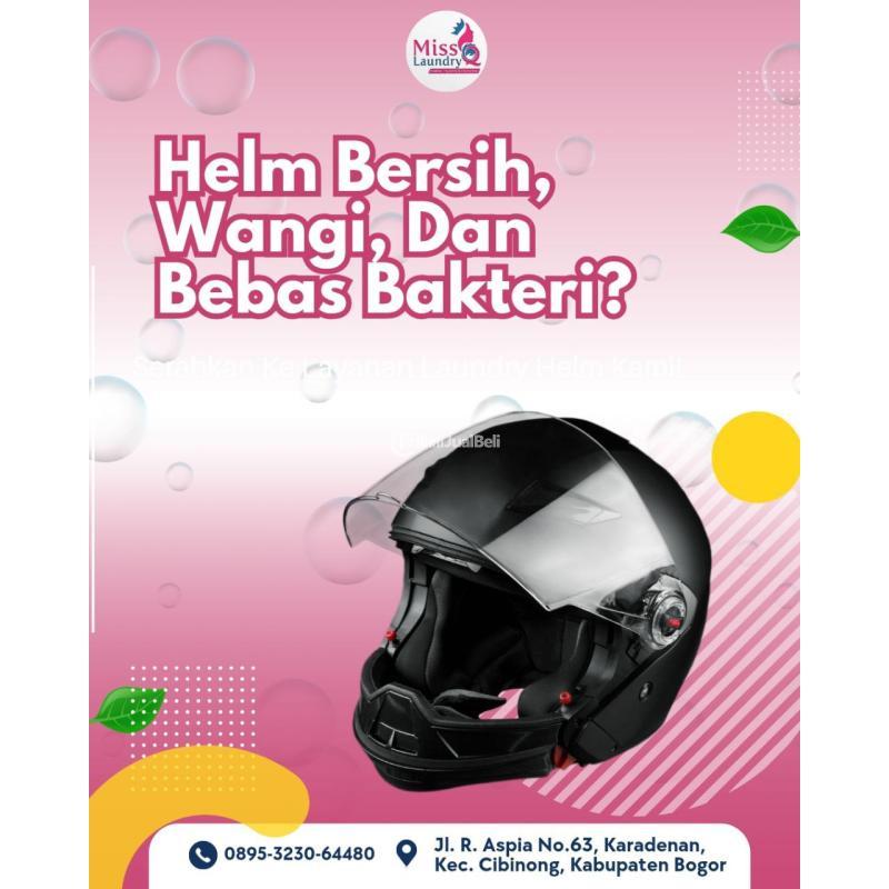 Bubble Drop: Solusi Laundry Helm Cilacap yang Ramah Lingkungan